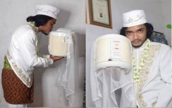 Tular kisah seorang pemuda dari Indonesia yang memilih untuk berkahwin dengan periuk nasi. 