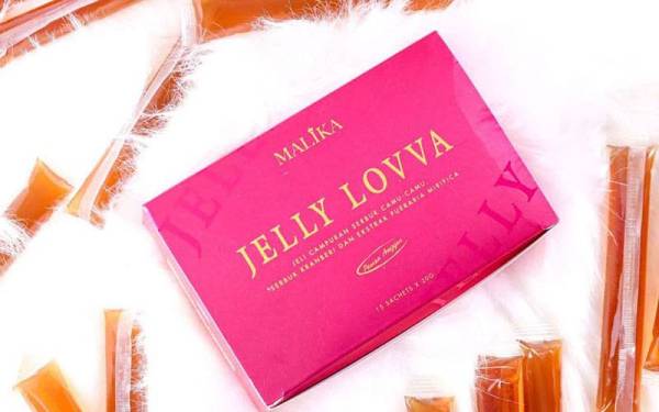 Jamu Jelly Lovva direka khas untuk golongan wanita.