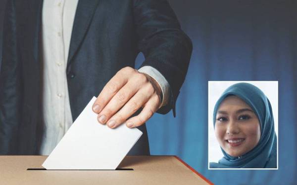 Hebahan lebih meluas perlu dilaksanakan bagi memastikan lima juta pengundi baharu Undi 18 terutama yang berada di kawasan luar bandar mendapat maklumat tepat dan terkini. Gambar kecil: Nurul Ashikin