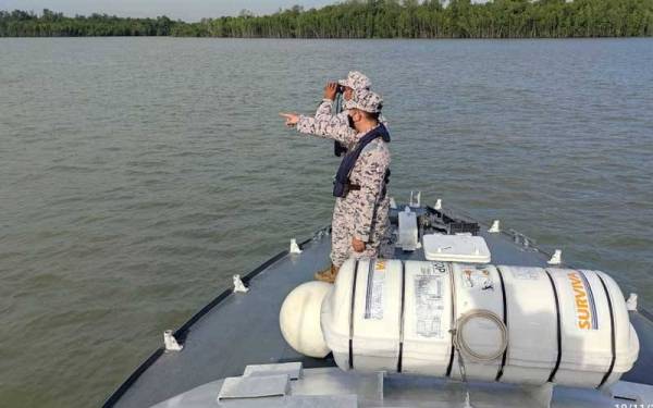 Operasi Carilamat membabitkan keluasan kira-kira 114.58 batu nautika persegi.