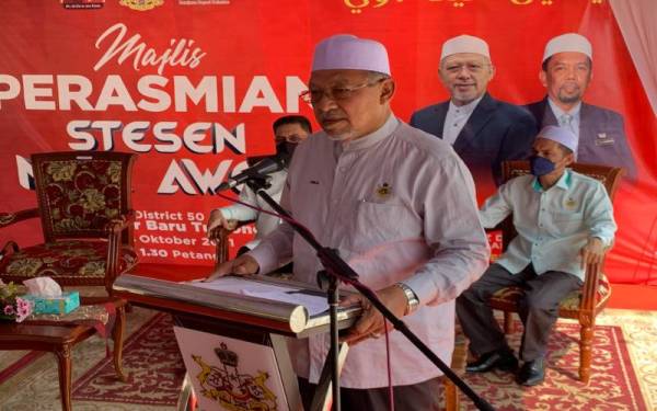 Ahmad berucap ketika merasmikan Stesen Mekawey di Tunjong, Kota Bharu pada Selasa.