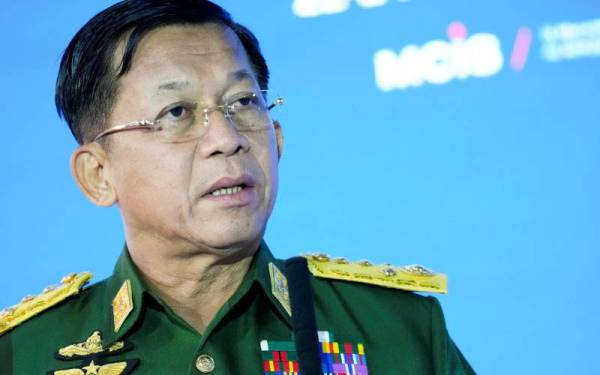 Jeneral Kanan Min Aung Hlaing - Foto Agensi