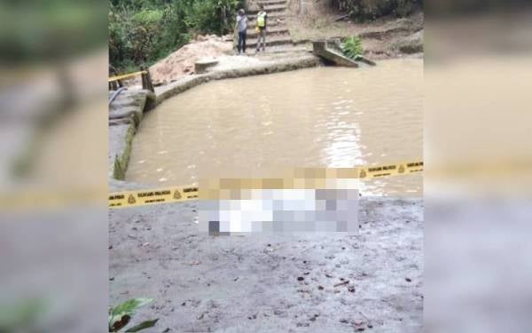 Mangsa diselamatkan orang awam namun disahkan meninggal dunia oleh petugas kesihatan.