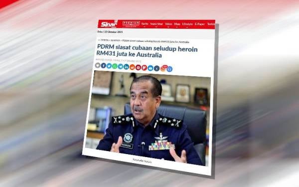 Laporan Sinar Harian sebelum ini.