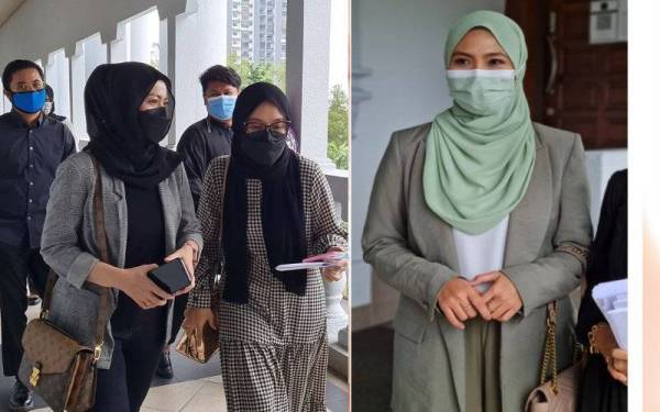 Siti Nordiana hadir di Mahkamah Sesyen Kuala Lumpur pada Rabu, bagi prosiding kes saman fitnah di laman sosial Instagram (IG) terhadap Lan Solo, Syura dan tiga individu lain.