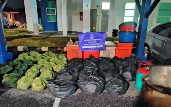 Seorang lelaki yang dipercayai pengedar air ketum dicekup bersama bahan terlarang tersebut bernilai RM8,970 dalam serbuan di Kampung Padang Embun, Pasir Mas pada Rabu.