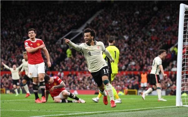 Salah tampil meledak hatrik ketika membantu Liverpool mengalahkan Manchester United, 5-0 di Old Trafford, awal pagi Isnin. - Foto Premier League