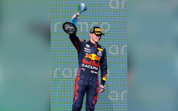 Verstappen muncul juara Grand Prix Formula 1 Amerika Syarikat. - Foto EPA