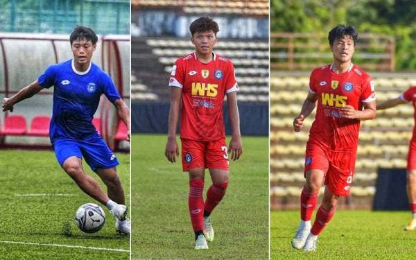 Dari kiri: Hamran Peter, Abd Hanafie dan Tae Su