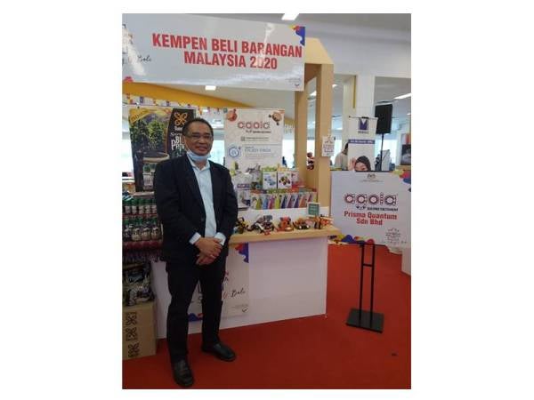 Mohd Fo’at berharap sesi persekolahan nanti dapat mengembangkan semula jualan Agola.