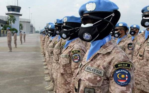 Kumpulan ketiga Malbatt 850-8 selamat tiba ke tanah air pada Jumaat. - Foto Facebook MyJointForce