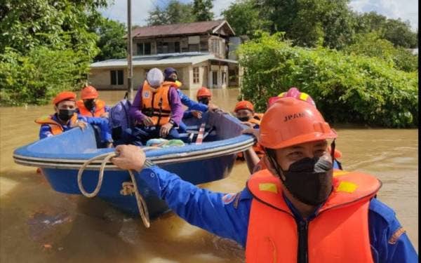 APM Kedah bersiap-siaga berdepan sebarang kemungkinan perubahan Monsun Timur Laut. Foto APM