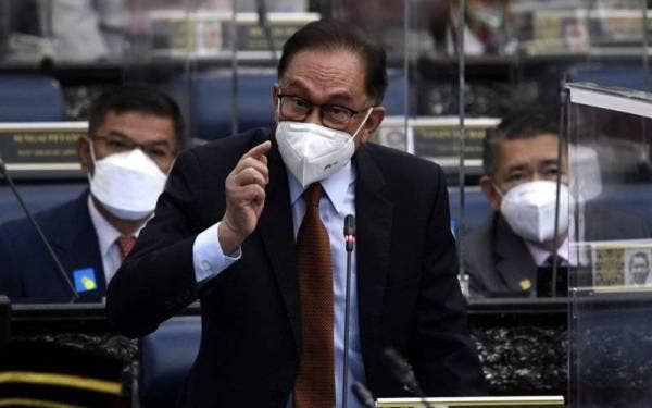 Anwar. Foto fail Bernama