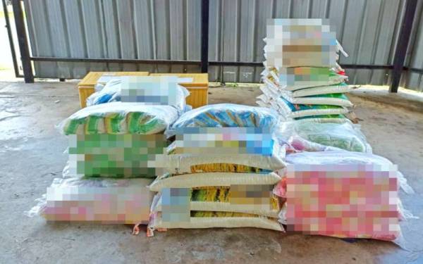 Serbuan kedua di pangkalan haram Kak Mah, Lubok Gong, Batalion 9 PGA Kuala Terengganu telah merampas pelbagai barangan antaranya beras.