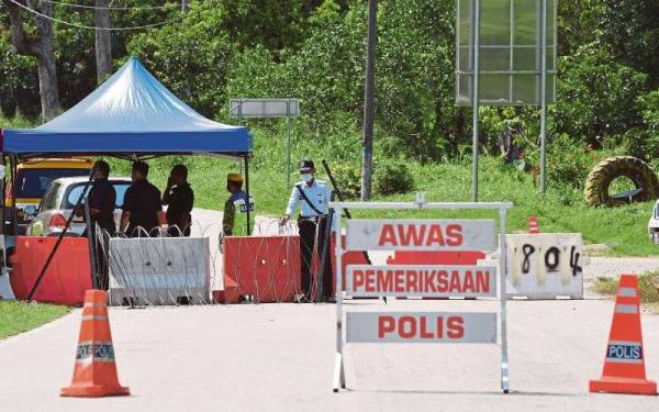 PKPD di kampung Orang Asli Satak bermula 3 November hingga 16 November. - Foto fail Bernama