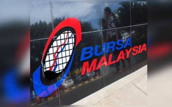 Bursa Malaysia mengakhiri sesi perdagangan pagi lebih rendah