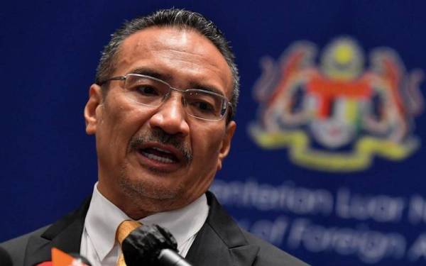 Hishammuddin. - Foto fail Bernama