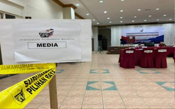 SPR memaklumkan sebanyak 28 pusat penamaan calon bagi Pilihan Raya Negeri (PRN) Melaka akan dibuka mulai jam 9 pagi Isnin.