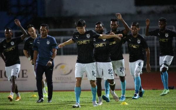 PJ City FC memburu kemenangan ketika menentang Sabah FC di Stadium Likas pada Selasa.