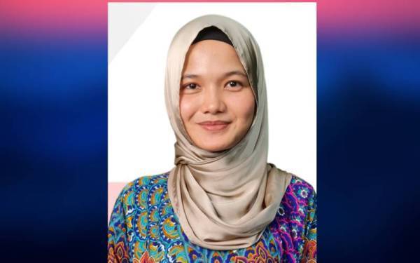 Melaka's youngest state election candidate, PKR's Farzana Hayani Mohd Nasir who will be contesting for the Sungai Rambai seat. Photo by BERNAMA
