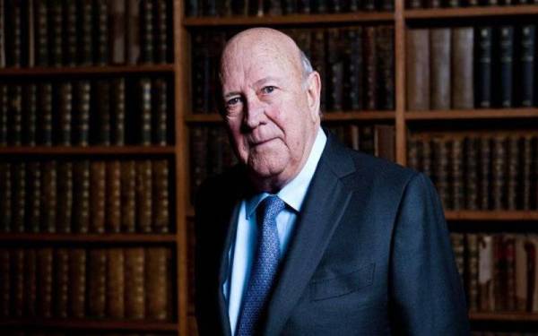 Frederik Willem de Klerk.- Foto fail CNN