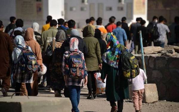 Iran sedang bergelut dengan kemasukan besar-besaran pelarian dari Afghanistan sejak Taliban mengambil alih Kabul pada Ogos. Foto AFP