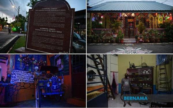  Kampung Chitty di Gajah Berang, Melaka.