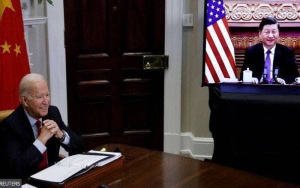 Joe Biden dan Xi Jinping mengadakan sidang kemuncak secara maya pada Isnin yang antara lain menyentuh mengenai Indo-Pasifik dan hak asasi manusia. Foto Reuters