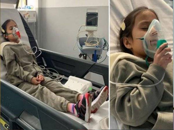 Fatimah Omar Mukhlis dimasukkan ke hospital selepas mengalami jangkitan kuman di paru-paru. - Foto Instagram thefamily.uk