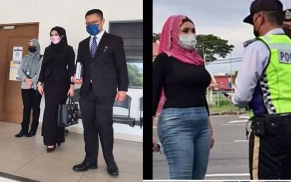 Nur Jawaheer (dua dari kanan) mengaku tidak bersalah ketika didakwa di Majistret Kota Kinabalu pada Khamis.