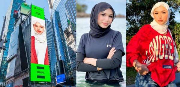 Iman Troye is the latest Malaysian talent to be featured on New York Times Square digital billboard. 