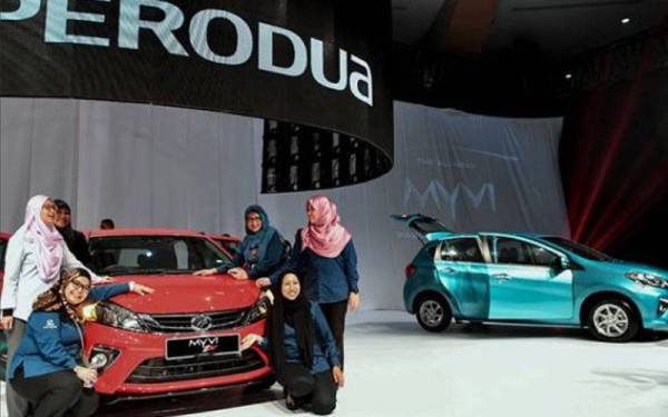 Perodua melancarkan Myvi baharu malam ini yang menyaksikan sejumlah 4,303 unit telah ditempah sejak 9 November lepas dengan penghantaran pantas pada keesokannya. - Foto Bernama