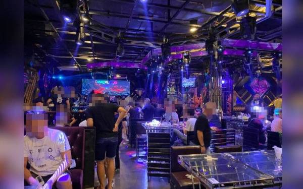 Hasil serbuan mendapati premis tersebut telah melanggar Peraturan 17 Akta Pencegahan dan Pengawalan Penyakit Berjangkit PPN 4 2021.