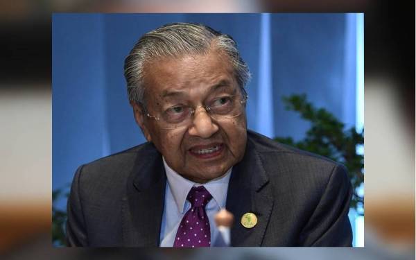 Dr Mahathir - Foto bernama