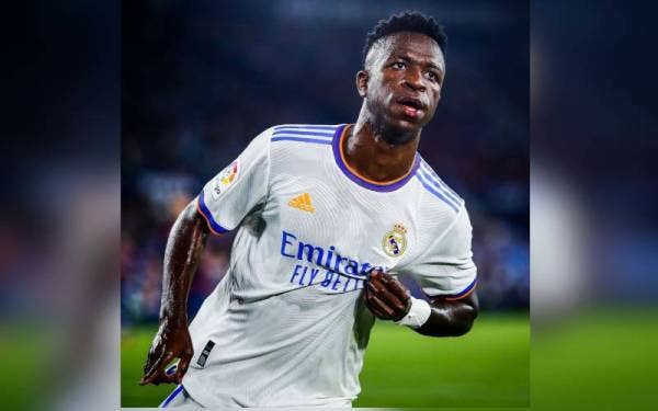 Vinicius Junior, bakal beraksi berdepan Sheriff Tiraspol. - Foto Twitter