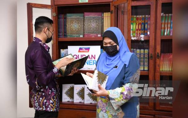 Quran Corner jadi platform menyuburkan budaya membaca al-Quran dalam kalangan kakitangan Pejabat SUK Negeri Perak.