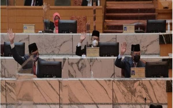 Persidangan Dewan Undangan Negeri (DUN) Johor pada Ahad menolak rundingan mengenai cadangan penglibatan wakil rakyat pembangkang sebagai ahli Jawatankuasa Tindakan Pembangunan Daerah (JTPD). - Foto Bernama
