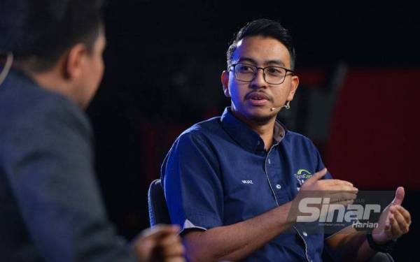 Pengurus Besar, Syria Care, Muaz Abd Muein. -Foto Halim Abd Wahid