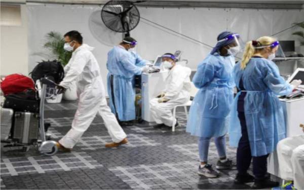 Negara antarabangsa menggandakan usaha untuk membendung penularannya dengan melakukan ujian saringan lebih ketat. - Foto Agensi