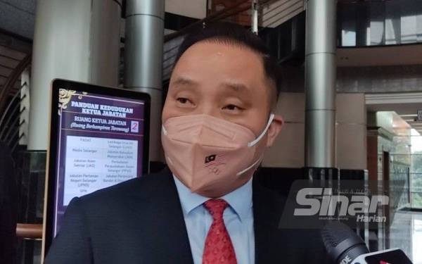 Suee Lim ketika ditemui media selepas Sidang DUN Selangor di Dewan Negeri Selangor pada Isnin.