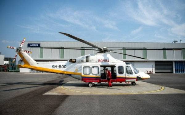 JBPM bersedia menggerakkan lima buah helikopter bagi melaksanakan operasi membantu mangsa banjir. - Foto fail Bernama