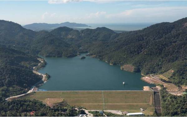 Empangan Teluk Bahang telah pulih dan mencapai paad tahap sihat.