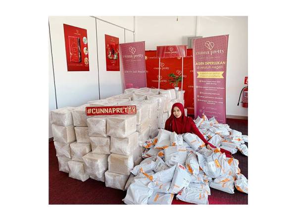Produk keluaran Cunna Pretty yang mendapat sambutan hangat di pasaran.