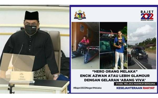 Sulaiman mengucapkan tahniah serta memberi penghormatan kepada Azwan Omar, 29, yang membantu mangsa banjir di Selangor dan kini di Pahang.