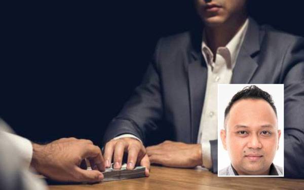 Masih ramai rakyat Malaysia dikatakan tidak memahami konsep rasuah dan senario tersebut banyak terjadi di Malaysia babitkan pelbagai jawatan. Gambar kecil: Hafizul Nizam Abdullah