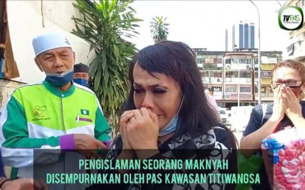 Tangkap layar video Ahmad Andrew di Facebook rasmi Pas Titiwangsa.