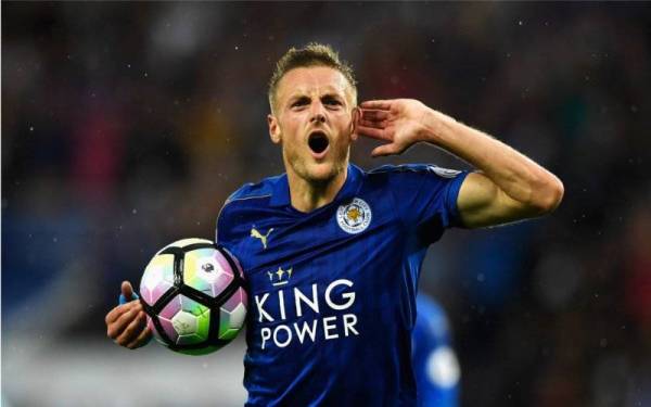 Vardy terpaksa berehat selama empat minggu selepas mengalami kecederaan hamstring. - Foto gettyimages