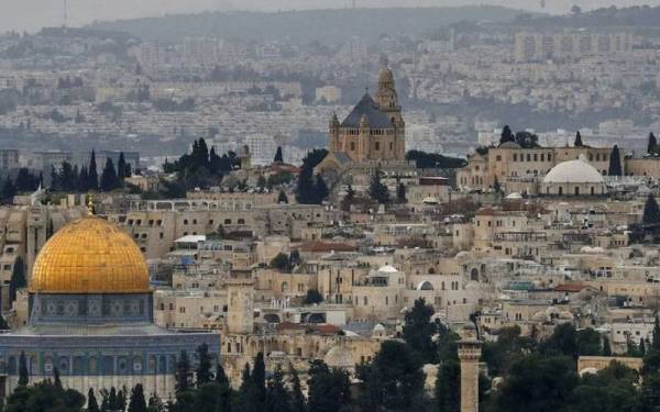 Israel merancang untuk membina lebih 3,000 penempatan haram di Baitulmaqdis Timur. - Foto AFP