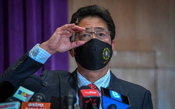 Ketua Pesuruhjaya Suruhanjaya Pencegahan Rasuah Malaysia (SPRM) Tan Sri Azam Baki -Foto Bernama