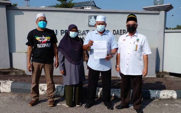Laporan polis dibuat Pekida Kedah di Ibu Pejabat Polis Daerah Kuala Muda pada Ahad.